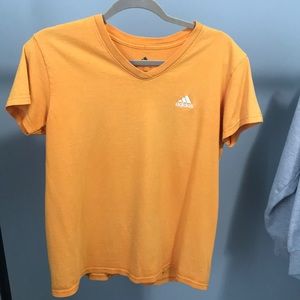 Mustard Adidas T Shirt